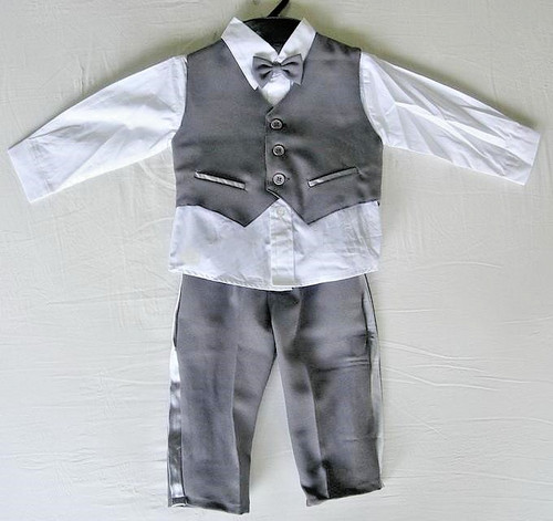 Graues baby junge outfit - junge,