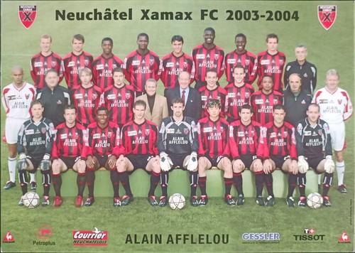 Mannschaftskarte xamax - mannschaftskarte,