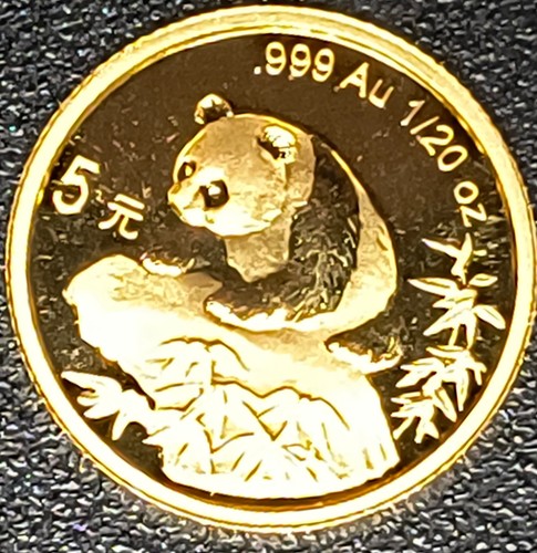 Goldmünze panda 1999 massiv - 1999,
