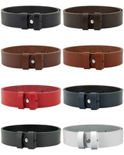 Echt Ledergürtel 4 cm ohne Schnalle Wechselgürtel Leder Gürtel kürzbar Vascavi