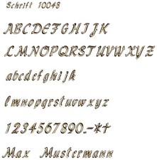 Grabschrift aus Bronze