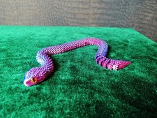 3D Spielzeug-Schlange – Lila