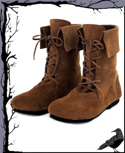 Mittelalter stulpenstiefel aus - mittelalter,