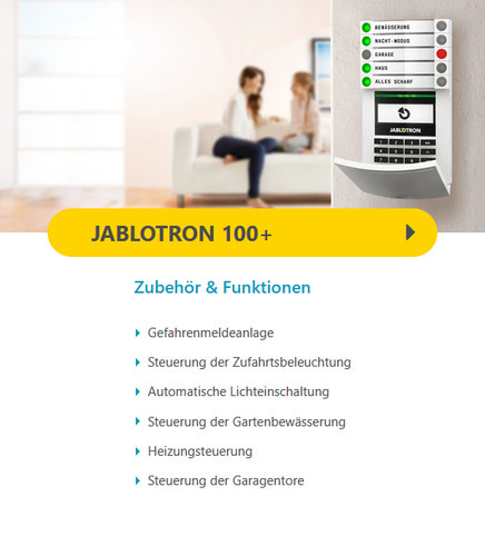 Alarmanlage jablotron 100 - alarmanlage,