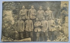 AK - Foto - Gruppe Deutsche Soldaten in Uniform - 1.WK / WW1 - 1915 - rar