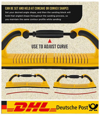 Handschleifer Handblock Schleifklotz mit Absaugung Klett 70x400mm Schleifpapier