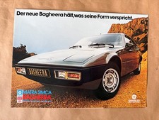 Prospekt Matra Simca Chrysler