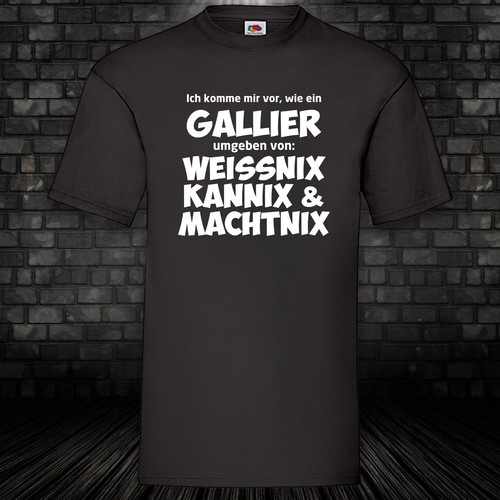Arbeit shirt werkstatt gallier - shirt,