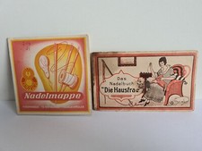 2 x Vintage Nadelmappe -