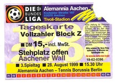 Ticket 2. BL Alemannia Aachen