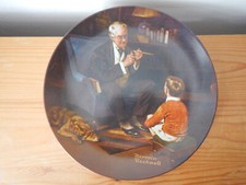 Sammelteller "The Rockwell Society of America" by Norman Rockwell "The Tycoon"