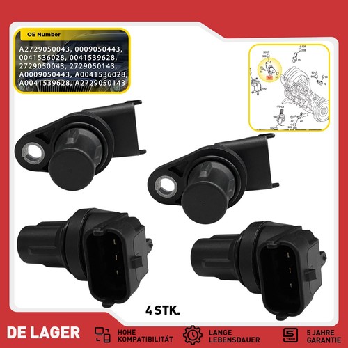 Nockenwellensensor sensor - 4x,