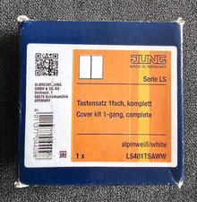 Jung Tastensatz 1fach weiß alpinweiß Serie LS LS401TSAWW