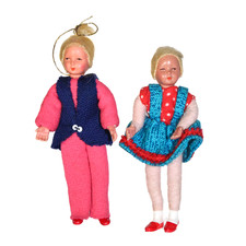 Alte CACO Puppen Biegepuppen