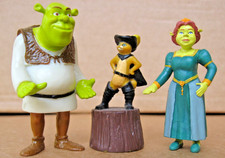 3 x  Figuren Shrek 