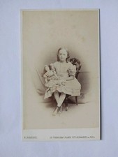 Vintage carte visite cdv - vintage, de