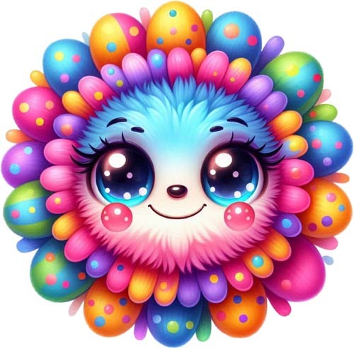 Wandbild regenbogen cartoon - regenbogen,
