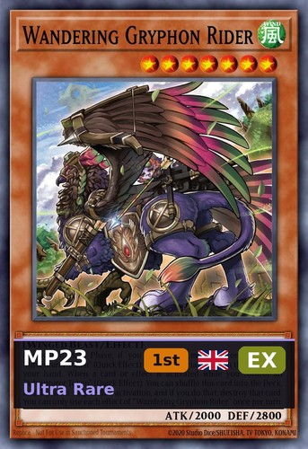 Wandering gryphon rider - wandering,