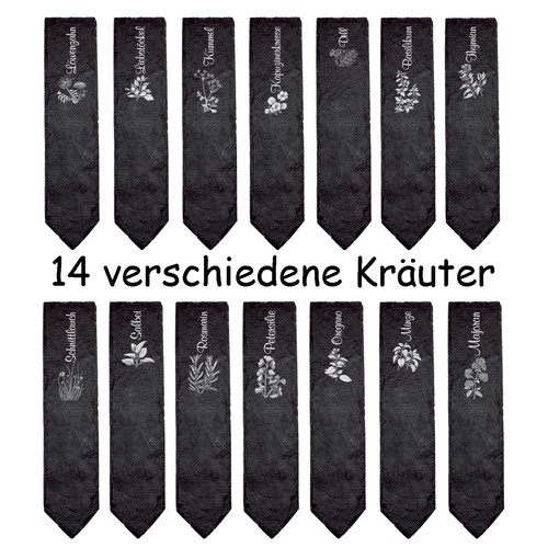 Schiefer kräuterschilder 14 - kräuterschilder,