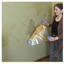 Gingko Blatt Schablone XXL 30