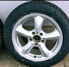 Mercedes Alufelgen Mit Nagelneue winterreifen 205 55 16 Vorne  225 50 16