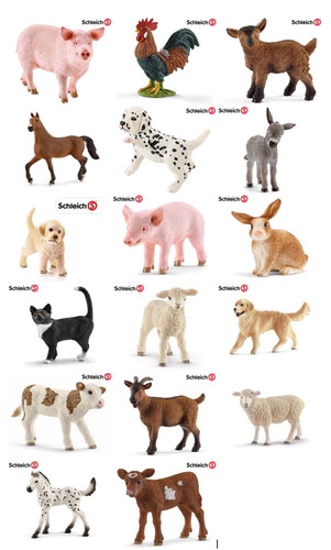 Schleich bauernhoftiere - schleich,