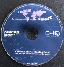 MEDION CD Navigation Autoradio Auto Radio Karten Tele Atlas Deutschland Europa