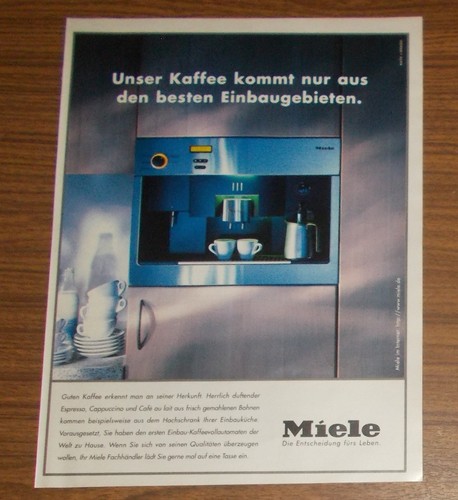Seltene werbung miele - seltene,