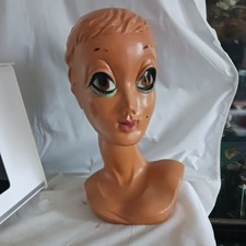 Twiggy Perückenkopf 70 er