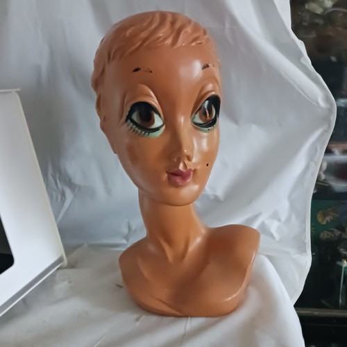 Twiggy perückenkopf er - perückenkopf, 70