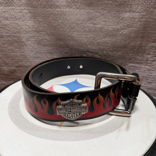 Harley davidson belt mens - belt, 34