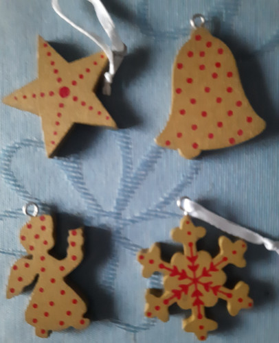 Weihnachtsdeko holzhänger - weihnachtsdeko,