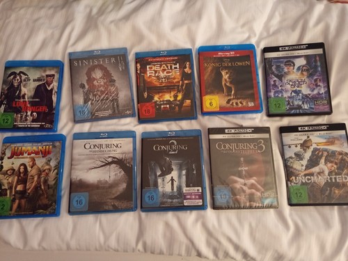 Blu ray konvolut uhd - 3d/4k,