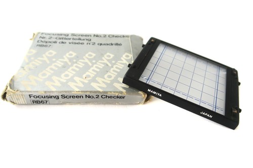Mamiya focusing screen 2 - focusing,