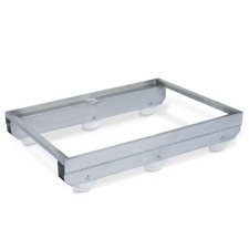 6-Rad Wipproller, Edelstahl