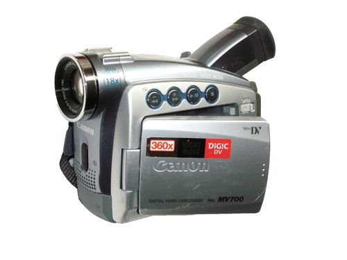 Canon minidv camcorder - camcorder, mv700e