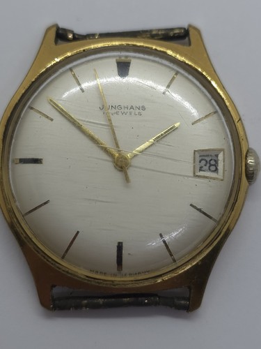 Vintage junghans cal 687 gold - cal.,