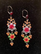 Bunte Rosen Blüten Vintage