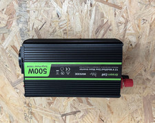 Green Cell 500W/1000W 12V auf 230V Inverter KFZ Spannungswandler gebraucht