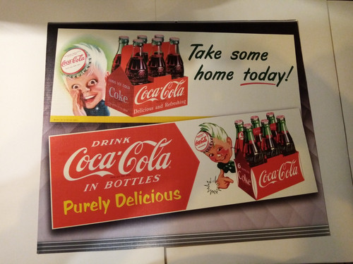 Coca cola poster druck - coca,