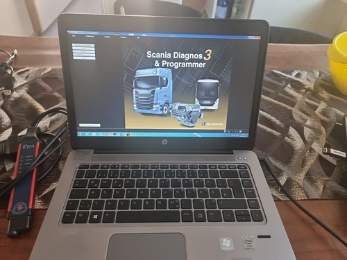Scania diagnose laptop sdp3 - laptop,