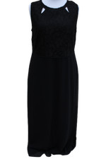 Sheego Kleid Schwarz