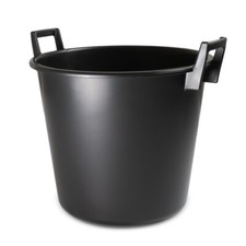 ✅Stabil Baueimer mit Griffen Rund Mörteleimer Mörtelwanne Mörtelkübel PVC 40 L