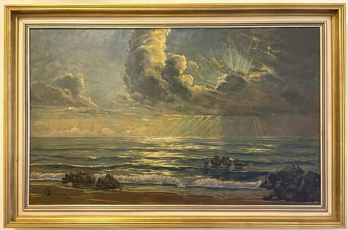 ölgemälde seestück meer - Ölgemälde,