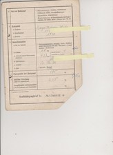 BMW 3/15 "DIXI" 1930 Limousine Kfz-Brief Oldtimer Pappbrief Rarität