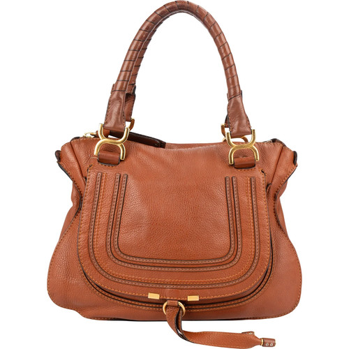 Chloé grained leather marcie - leather,