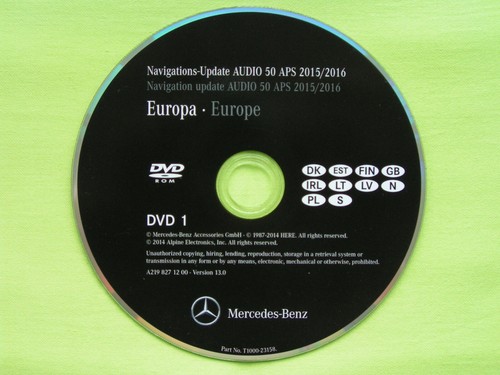 Dvd navigation mercedes benz - dvd,