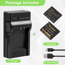 2x LI-50B Akkus+Ladegerät