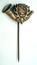 Ehrennadel Jagd Landesjagdverband LJV Sachsen-Anhalt SA Jagdhornbläser Bronze