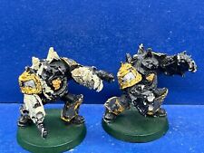 2 Kyborgs / Obliterators der Chaos Space Marines METALL